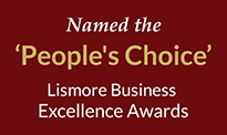 Universal Medicine winners people's choice award, Lismore Chamber of Commerce