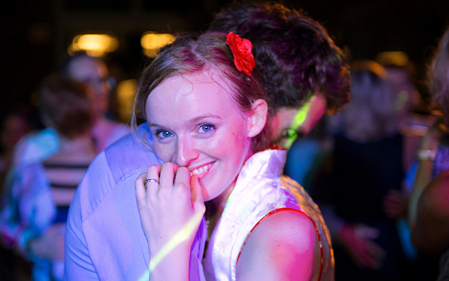 Couple dance at the Universal Medicine retreat